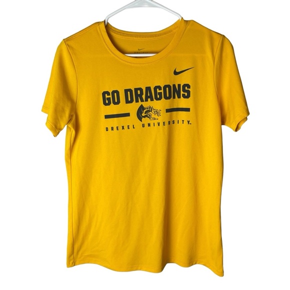 Drexel University Nike Dri-Fit Tee Go Dragons M - Picture 1 of 7